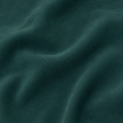 DUTCH SUEDE - Suede Velvet Upholstery Fabric- Dark Jade