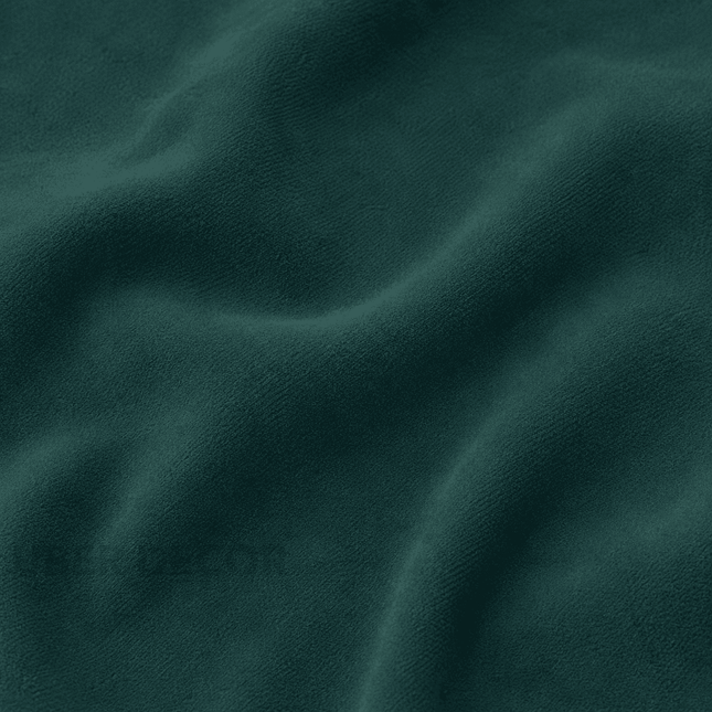 DUTCH SUEDE - Suede Velvet Upholstery Fabric- Dark Jade
