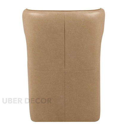 Avra Modern Dining Chair Custom Made Sculptural Wing Back Design Ideal for Dining Room Formal Lounge - Uber Decor