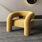 Mustard Yellow Suede Velvet