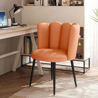 Tangerine Orange Leatherette