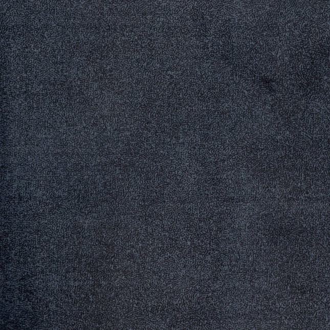 BOTT - Textured Suede Upholstery Fabric- Charcoal Blue