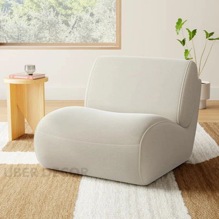 Seyra- Unique Modern Iconic Swivel Upholstered Accent Chair for Living Room or Office