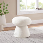 White Textured Boucle