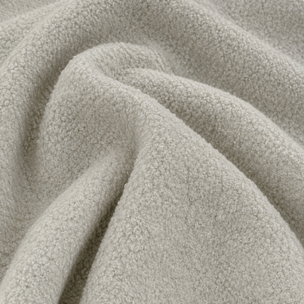 BUCKLEBERRY - Boucle Upholstery Fabric- Light Stone