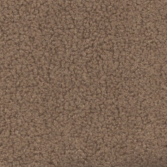 BUCKLEBERRY - Boucle Upholstery Fabric- Mushroom Brown