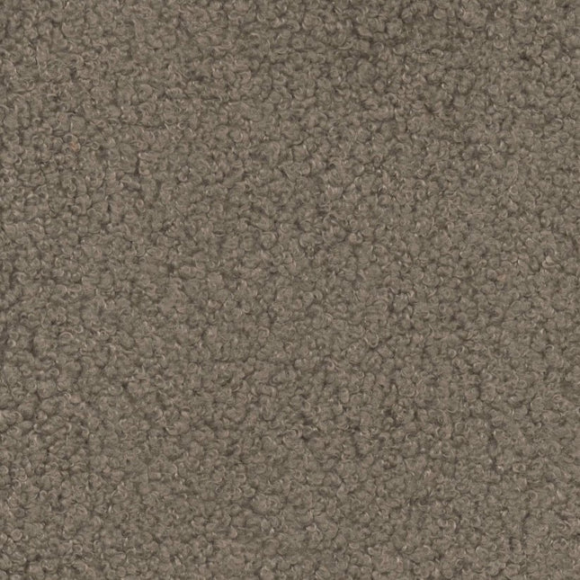 BUCKLEBERRY - Boucle Upholstery Fabric- Greige Brown