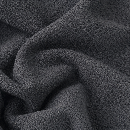 BUCKLEBERRY - Boucle Upholstery Fabric- Stone Charcoal