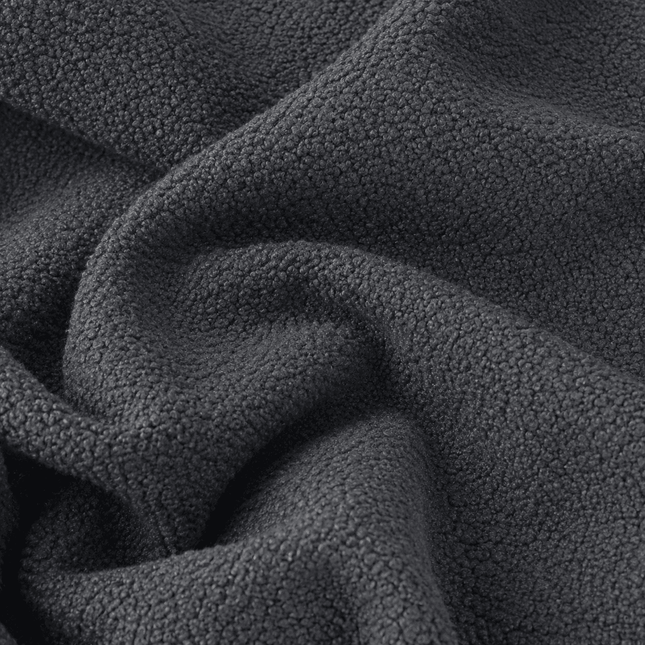 BUCKLEBERRY - Boucle Upholstery Fabric- Stone Charcoal