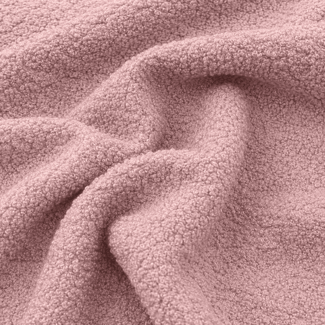 BUCKLEBERRY - Boucle Upholstery Fabric- Dusty Rose