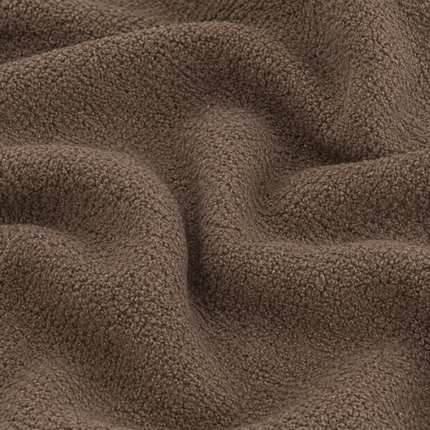 BUCKLEBERRY - Boucle Upholstery Fabric- Fawn Brown
