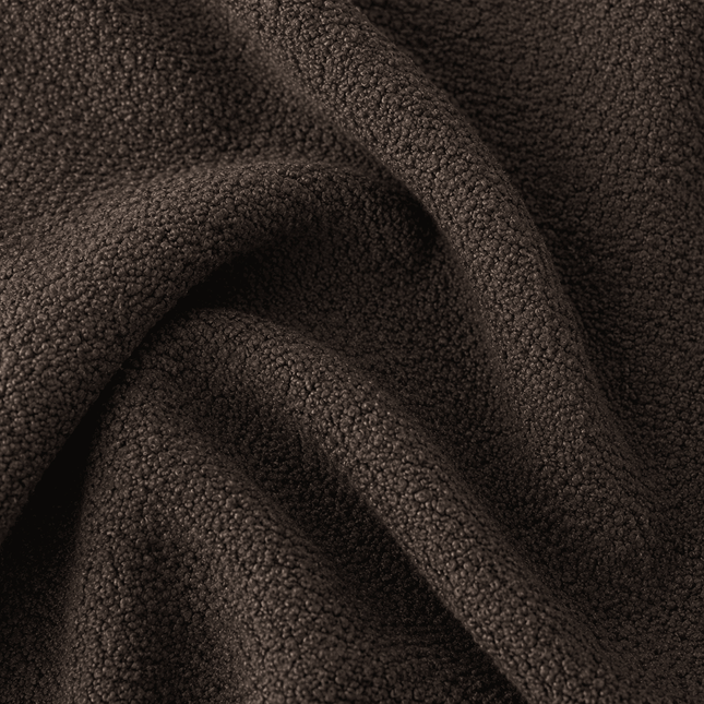 BUCKLEBERRY - Boucle Upholstery Fabric- Coffee Bean