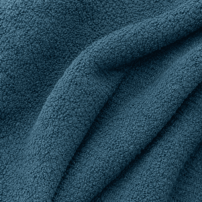 BUCKLEBERRY - Boucle Upholstery Fabric- Crystal Teal