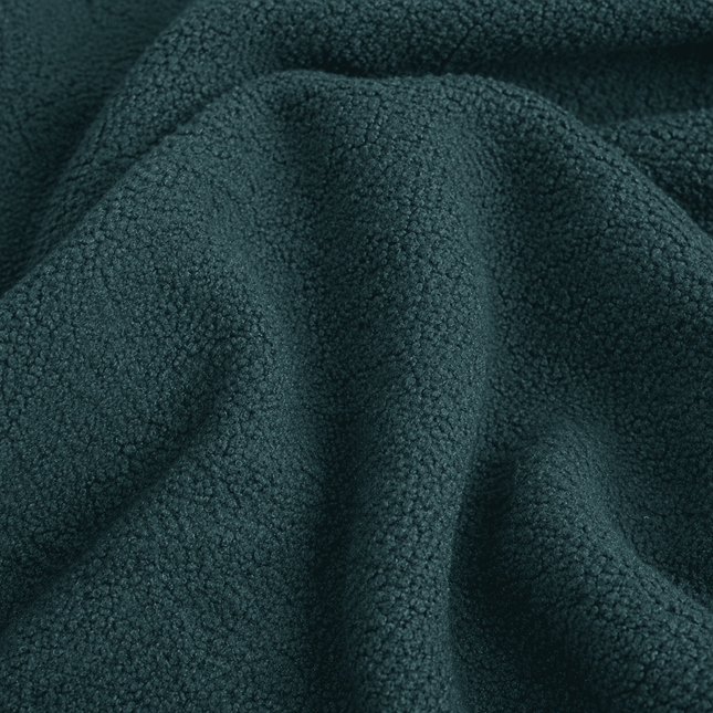 BUCKLEBERRY - Boucle Upholstery Fabric- Deep Teal