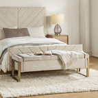 Beige Linen Blend