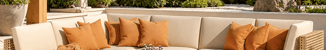 Sunvale Retreat PE Rattan Wicker Sectional Outdoor Sofa Set, Patio Conversation Garden Lounge Set for Poolside Terrace Porch
