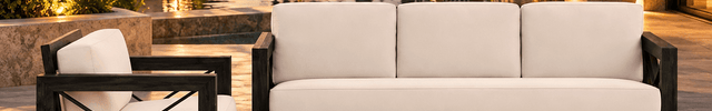 Trailora Outdoor Sofa & Chair Set Contemporary Patio Seating for Decks, Gardens & Open Terraces