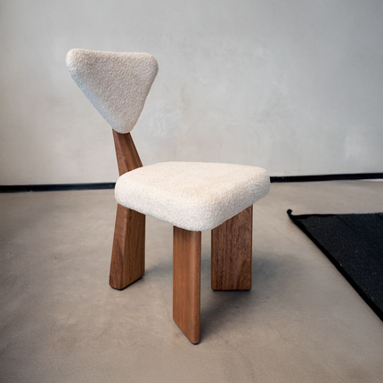 Elysian Form Customisable Mid Century Modern Japandi Accent Chair for Living Room Bedroom Lounge Furniture