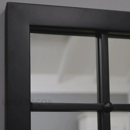 SparkFrame- Rectangle Shaped Full Length Metal Framed Large Size Mirror for Bedroom, Living Room, Foyer, Boutique or Clothing Store