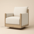 Warm Off-White Jute-Linen