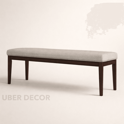 Lancaster Charm – Mid-Century European Inspired Bench for Entryways, Hallways, Bedrooms, and Lounge Spaces