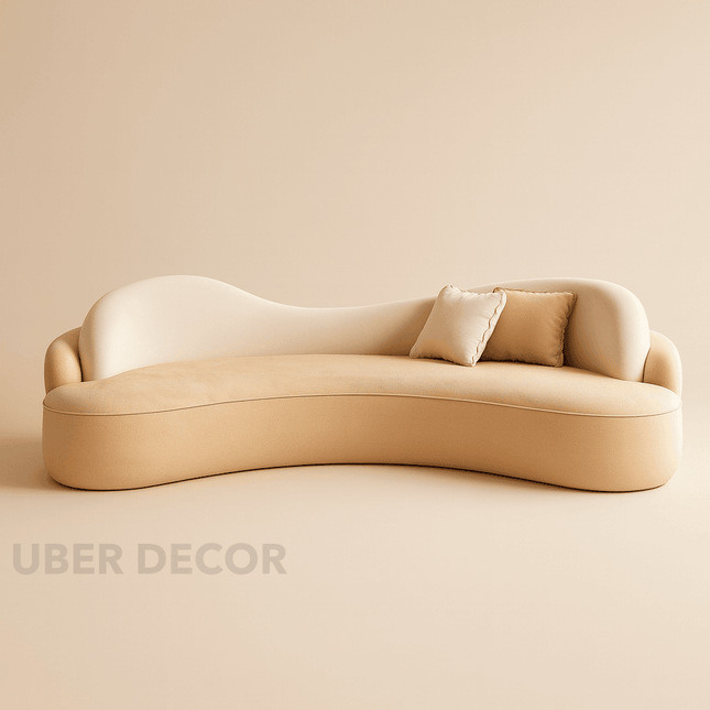 Tarrasa Nordic Designer Minimalist Floor Sofa– Modern Lazy Lounge for Living Room, Garden & Patio Spaces