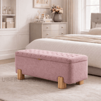 Dusty Rose Fuzzy Boucle