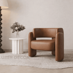 Brown Leatherette