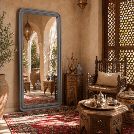 Rania Modern Full Length Floor Mirror – Statement for Dressing Room