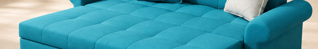 Mersin Tufted Lounge-to-Bed Sofa – Pull-Out Convertible Sleeper