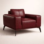 Burgundy Leatherette