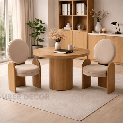 Orbit Rest Accent Armchair Postmodern European Inspired Fixed Base Statement Chairs Living Room and Lounge Room