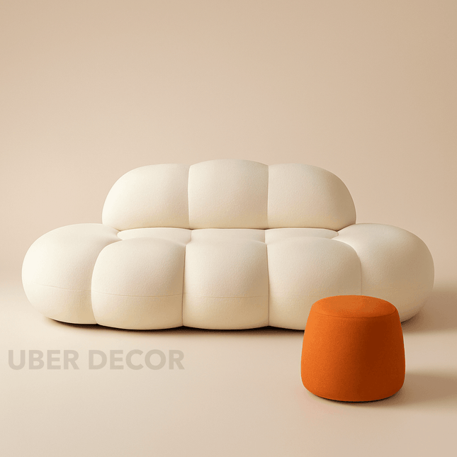 Tampere Modern Nordic Bean Bag Sofa Set – Italian-Inspired Minimalist Lounge Seating for Living Room or Studio Spaces