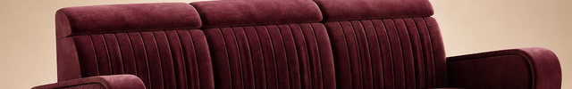 Como Luxury Modern Channel Tufted Sofa with Art Deco Inspired Design Customisable Designer Couch for Premium Contemporary Spaces
