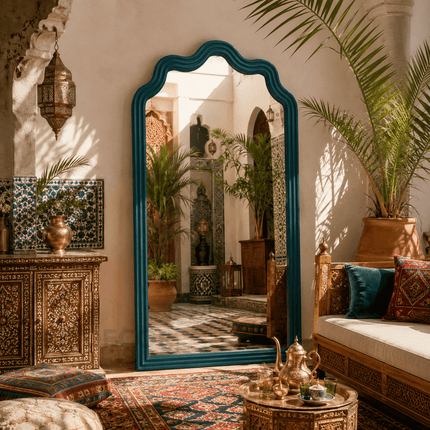 Sultana Moroccan Arch Full Length Floor Mirror – Statement Mirror