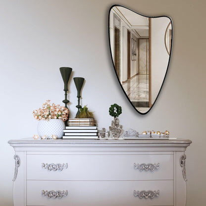 Asymmetrical Wall Mirror – Modern Elegance for Your Home - Uber Decor