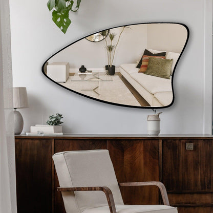 Asymmetrical Wall Mirror – Modern Elegance for Your Home - Uber Decor