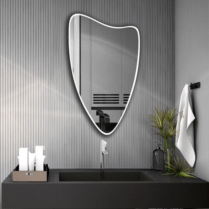 Asymmetrical Wall Mirror – Modern Elegance for Your Home - Uber Decor