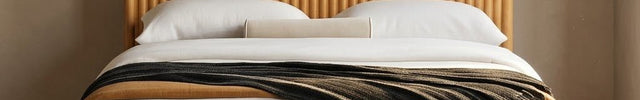 BirchRipple Contemporary Wooden Slat Platform Customisable Bed for Relaxed Interiors