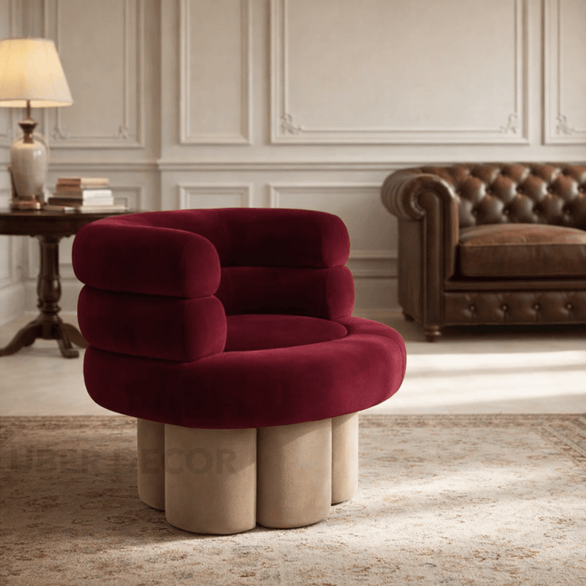CLOUDFORM – Modern Sculptural Accent Chair for Living Room, Lounge & Boutique Spaces