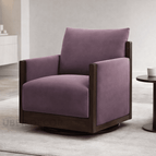 Dusty Purple Suede Velvet