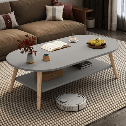 Orinoco Luxe Modern Coffee Table Versatile Round Centerpiece for Living Room or Dressing Corners