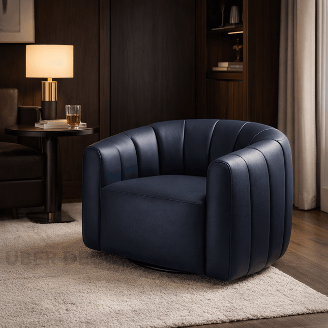Serenity Curve – Mid-Century Modern Japandi-Inspired Lounge Chair