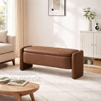 Mocha Brown Leatherette