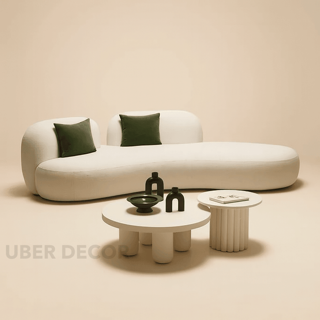 Graz European Lazy Sofa – Luxury Nordic Designer Multifunctional Couch for Adults in Modern Apartments