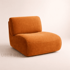 Burnt Orange Suede