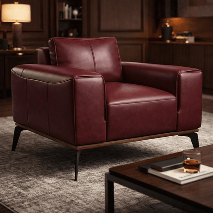 Calmora Lounge Chair – Mid‑Century Modern Japandi Accent Chair Customize for Living Room or Lounge