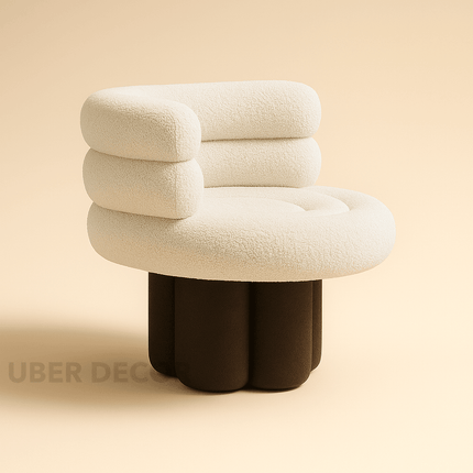 CLOUDFORM – Modern Sculptural Accent Chair for Living Room, Lounge & Boutique Spaces