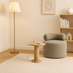 Soft Mushroom Fuzzy Boucle