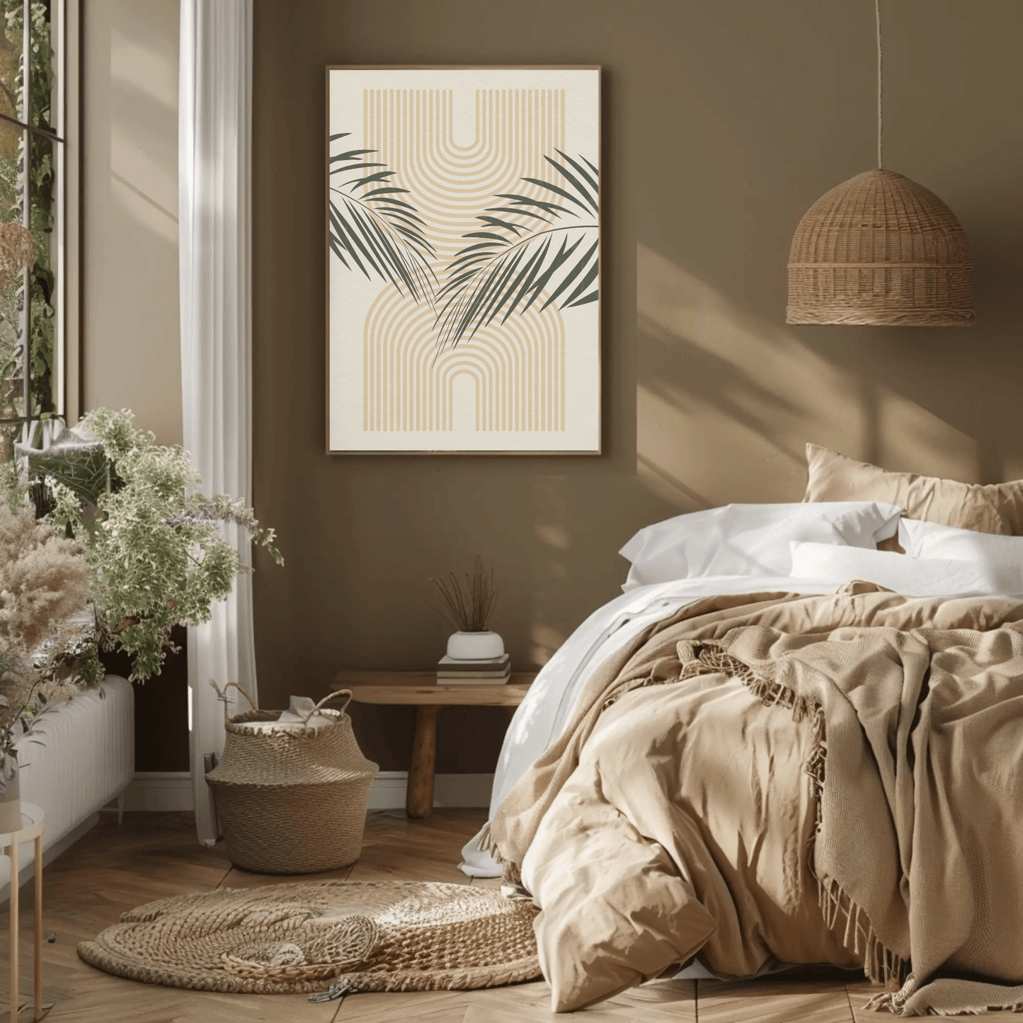 Botanical Boho Spirit Wall Decor Art - Uber Decor